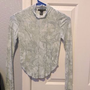 Mesh Green Marble Top